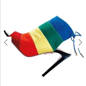 Aquazzura rainbow heels